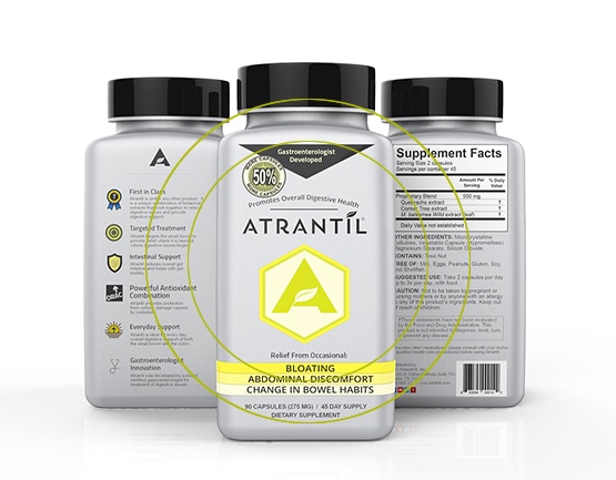 Bloated Stomach Discomfort, SIBO Treatment, Bloating Relief | Atrantil