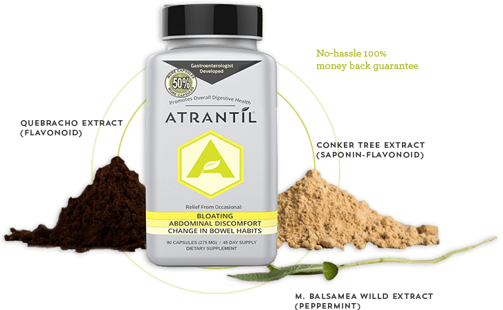 Bloated Stomach Discomfort, SIBO Treatment, Bloating Relief | Atrantil
