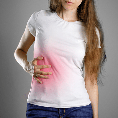 Liver disease chronic bloating