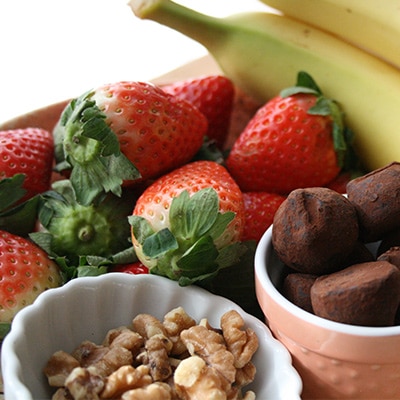 Frozen Strawberry Banana Ingredients