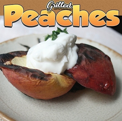 Grilled Peaches With Fresh Whipped Cream