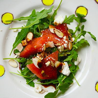 Arugula Watermelon Salad