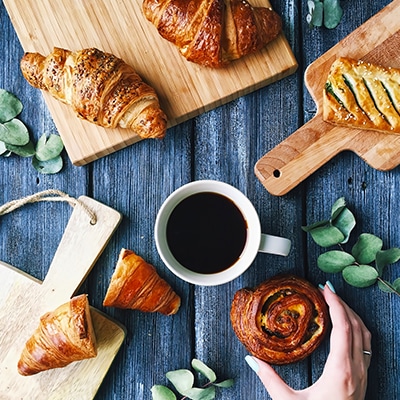 Coffee, Bread, Wheats