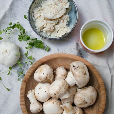 crab mushrooms ingredients