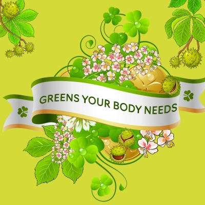 Greens Your body needs banner