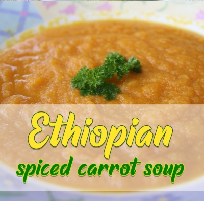 Ethiopian Spiced Carrot Soup